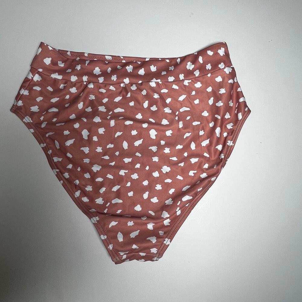 Two Piece Corset High Waist Swimsuit New S - Picture 7 of 9